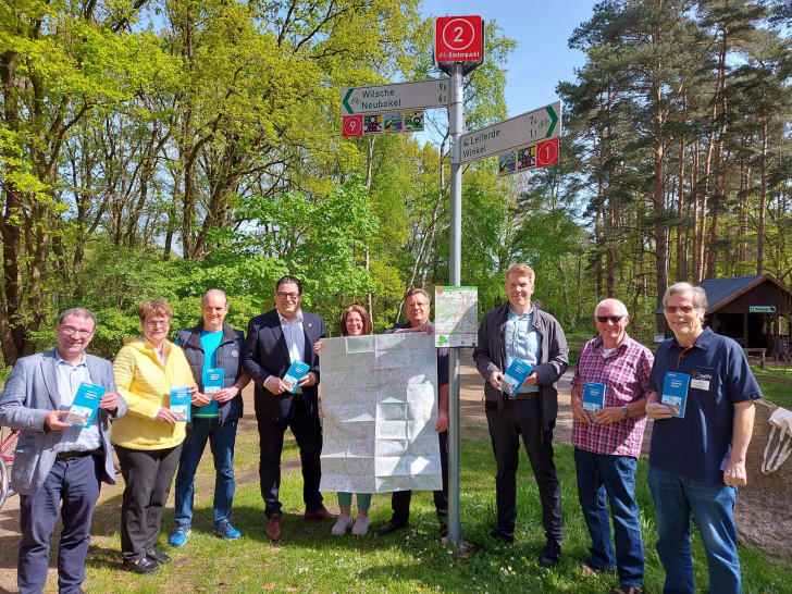 Rechtzeitig zum Start der Radsaison erscheint eine neue Radwanderkarte für das Kreisgebiet Gifhorn.