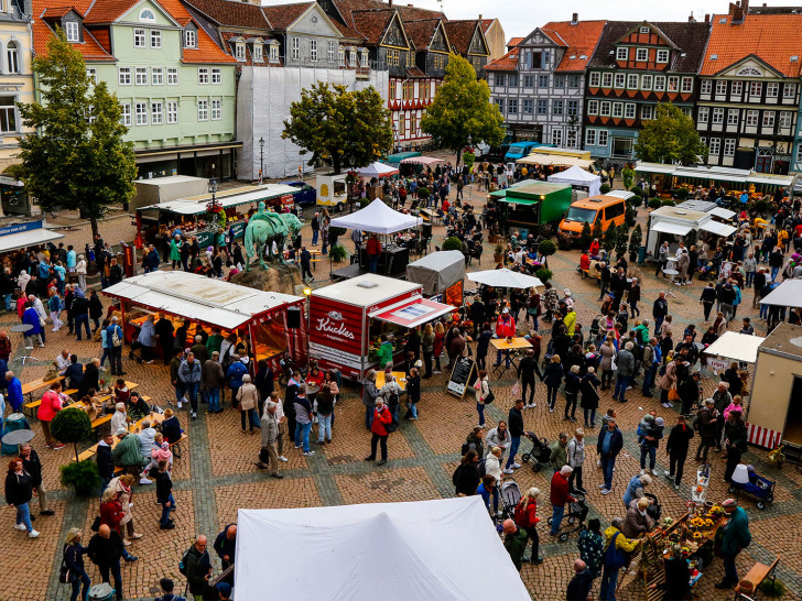 Der Abendmarkt in Wolfenbüttel kam bei den Besuchern gut an. 