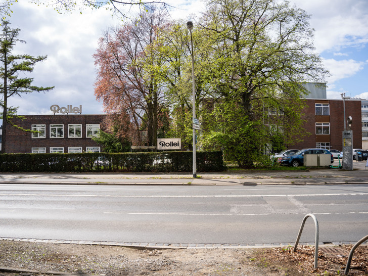 Das ehemalige Rolleiwerk an der Salzdahlumer Straße.