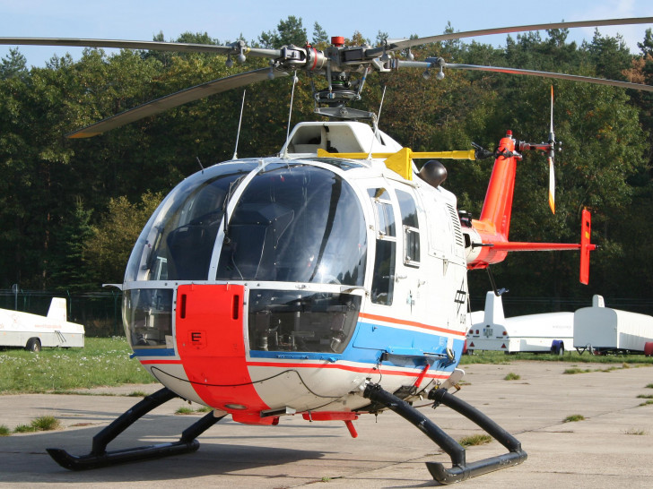 Der fünfsitzige Hubschrauber Bölkow BO 105 wurde vom Deutschen Zentrum für Luft- und Raumfahrt (DLR) deutlich modifiziert. Das Leistungsspektrum des Eurocopters ist breit gefächert und kann für vielfältige Forschungsmissionen genutzt werden. 