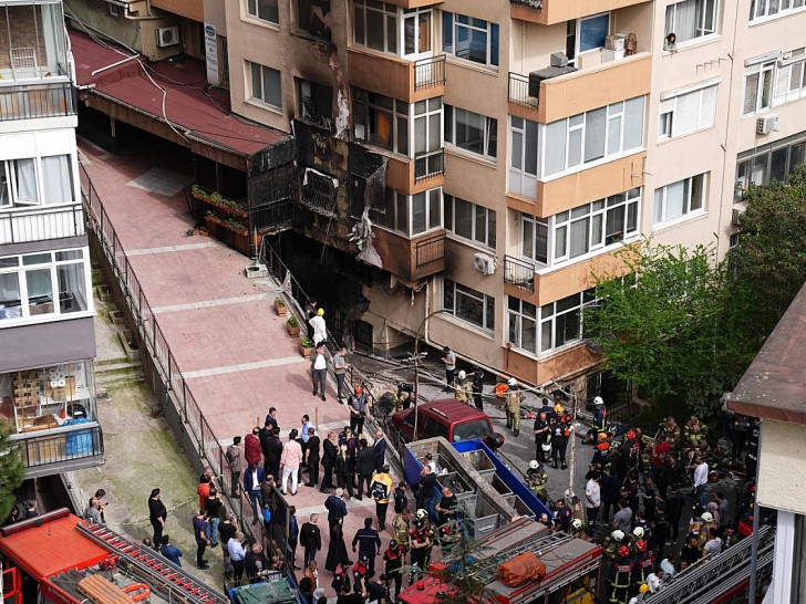 Dutzende Tote bei Feuer in Nachtclub in Istanbul