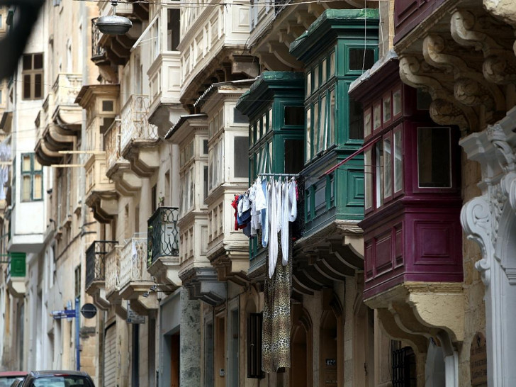 Hausfassaden auf Malta (Archiv)