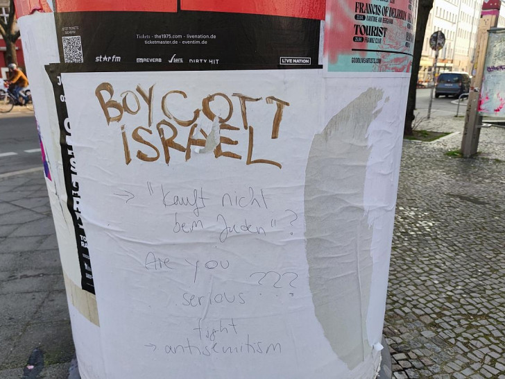Boykott-Aufruf gegen Israel in Deutschland (Archiv)