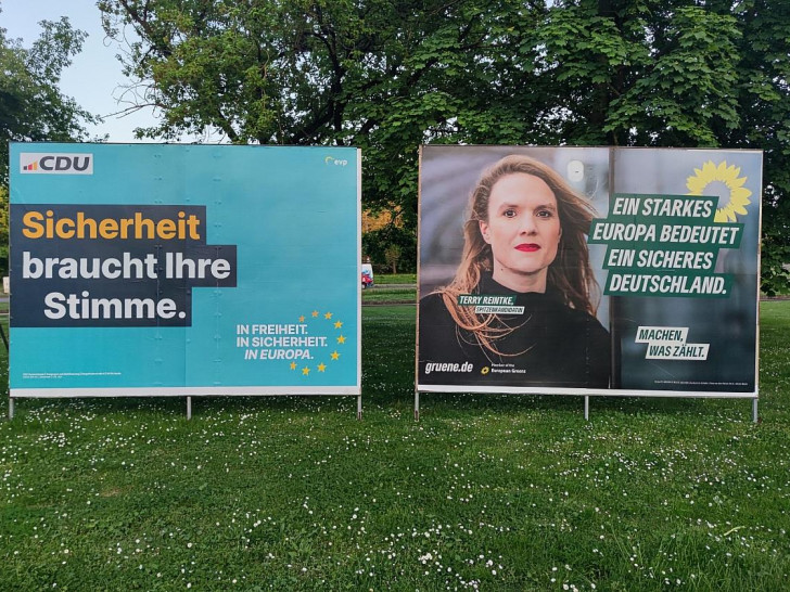 Wahlplakate zur Europawahl (Archiv)