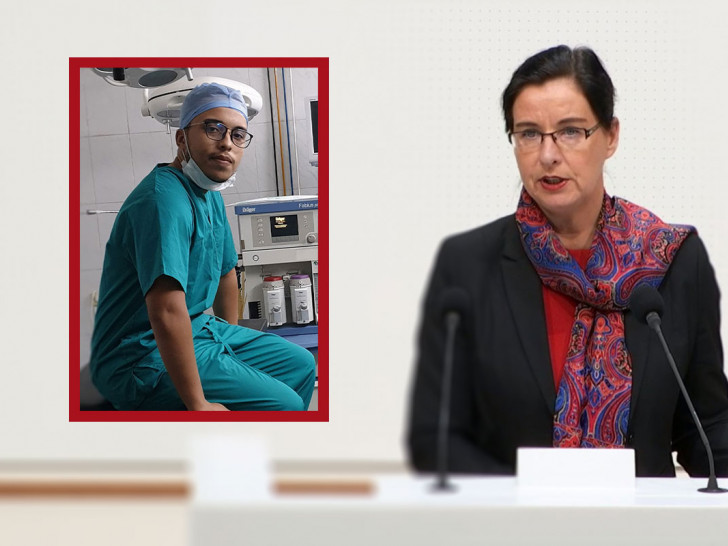 CDU-Landtagsabgeordnete Veronika Bode setzt sich für den jungen Mediziner ein.