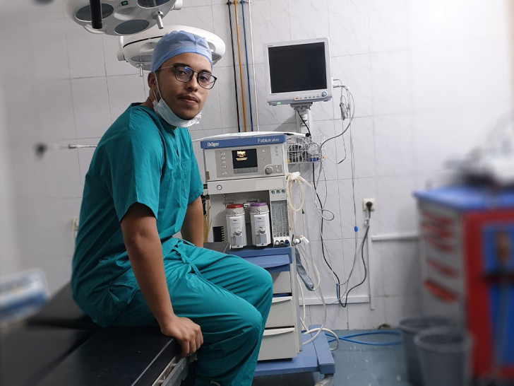 Abdelhamid (25), er wollte den Menschen hier helfen, doch jetzt soll er gehen.