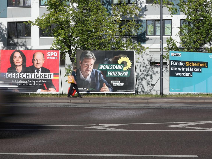 Wahlplakate zur Europawahl (Archiv)