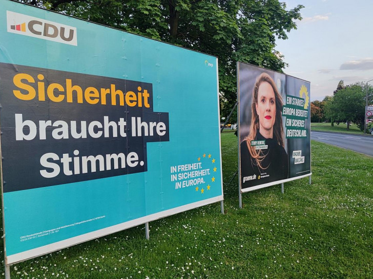 Wahlplakate zur Europawahl (Archiv)