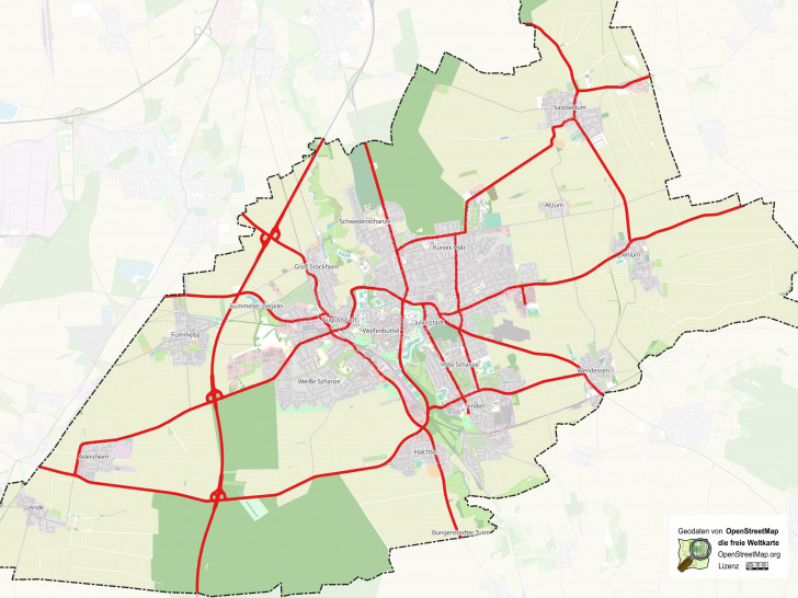 Die aktualisierte Lärmkartierung des Landes Niedersachsen für den Straßenverkehr.