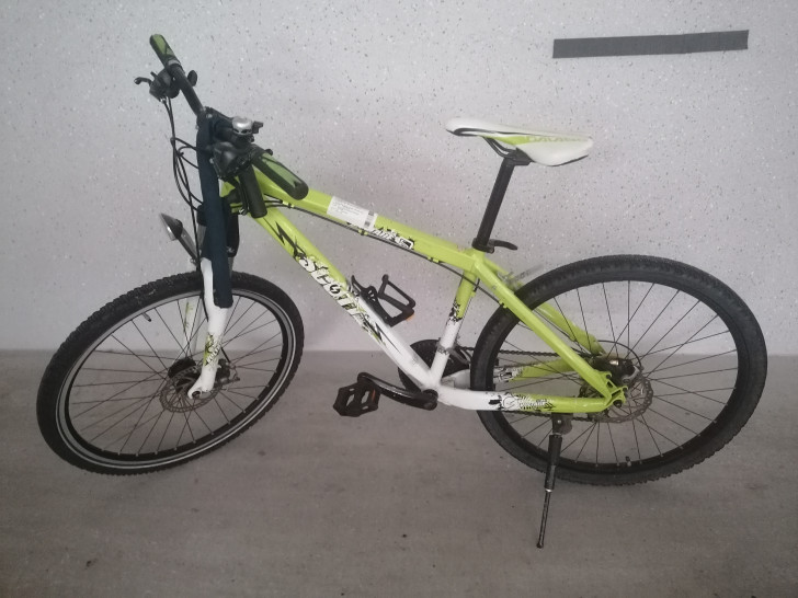 Das vermutlich gestohlene Mountainbike.