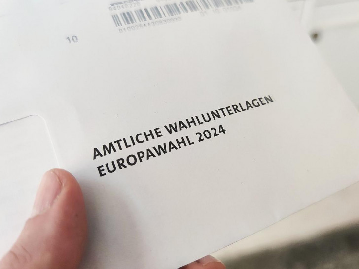 Wahlunterlagen zur Europawahl 2024 (Archiv)