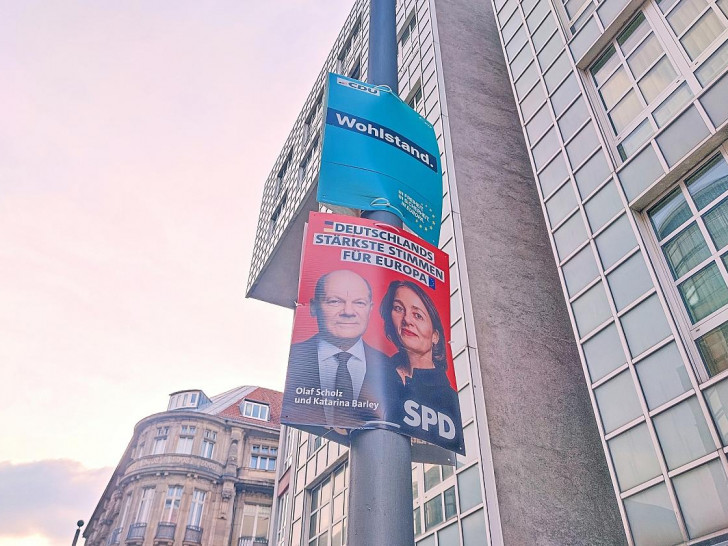 Wahlplakate zur Europawahl (Archiv)