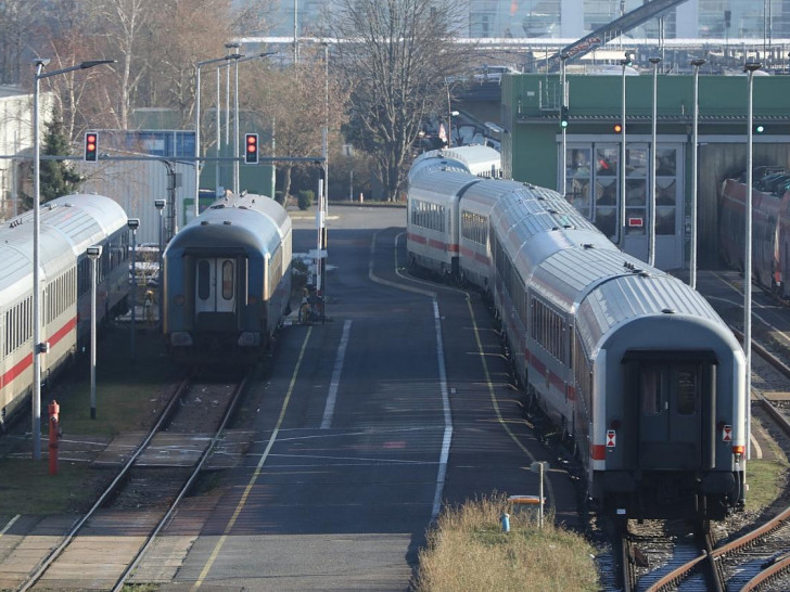 Züge auf dem Abstellgleis (Archiv)