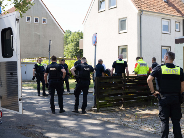 Am Mittwochvormittag kam es zu einem Polizeieinsatz im Pappeldamm. 