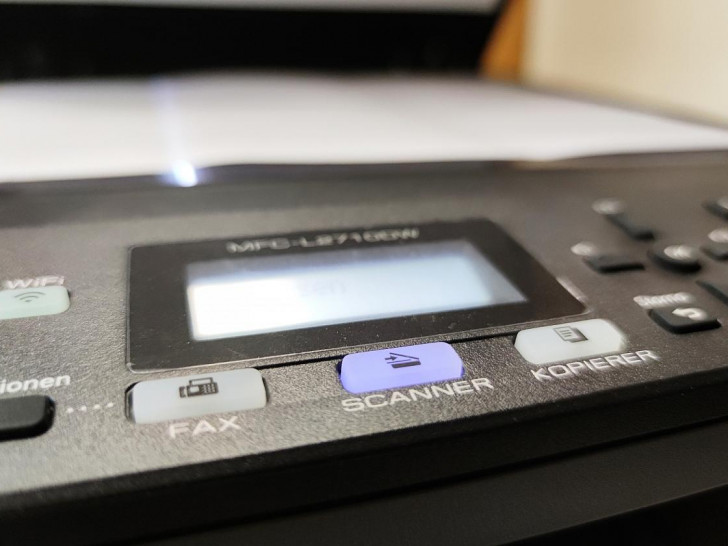 Scanner mit Fax-Funktion (Archiv)