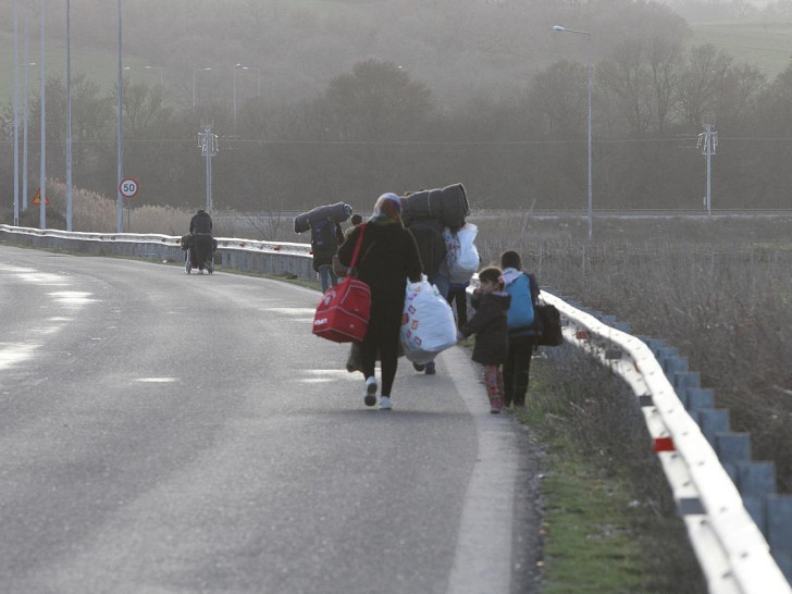 Flüchtlinge auf der Balkanroute (Archiv)