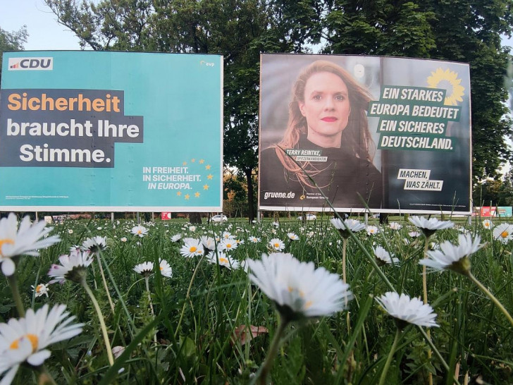 Wahlplakate zur Europawahl (Archiv)