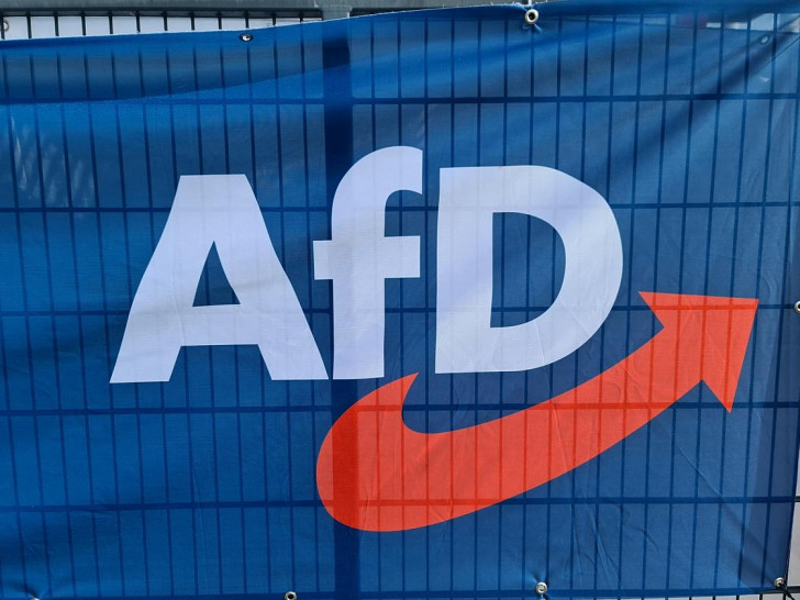 Logo vor AfD-Parteitag (Archiv)