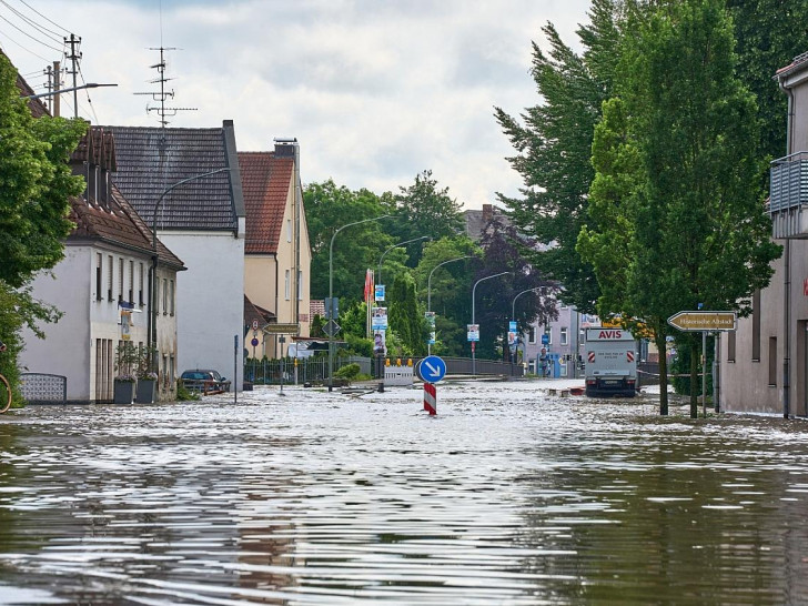 Hochwasser in Bayern im Juni 2024