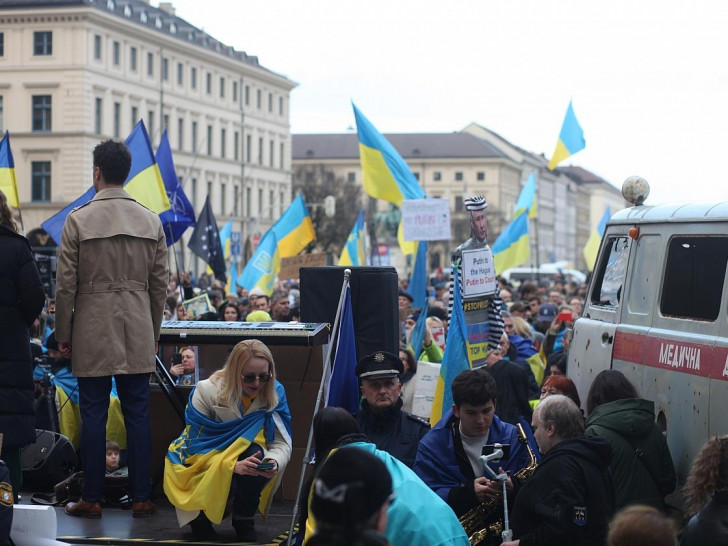 Pro-Ukraine-Demo (Archiv)