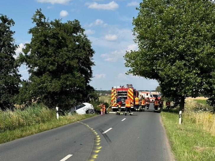 Am Samstag kam es auf der K4 zu einem Unfall mit einem Bus