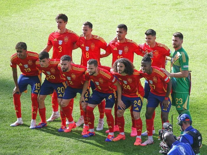 Spanische Nationalmannschaft bei Fußball-EM 2024 (Archiv)