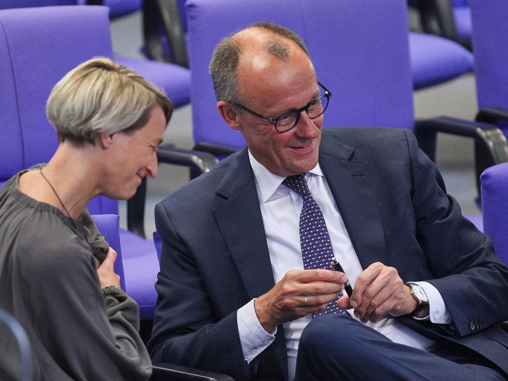 Nadine Schön und Friedrich Merz (Archiv)