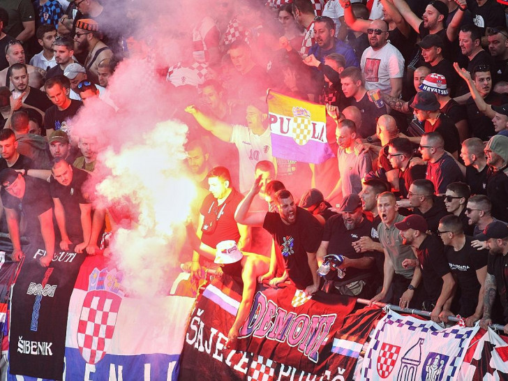 Kroatische Fans bei EM 2024 (Archiv)