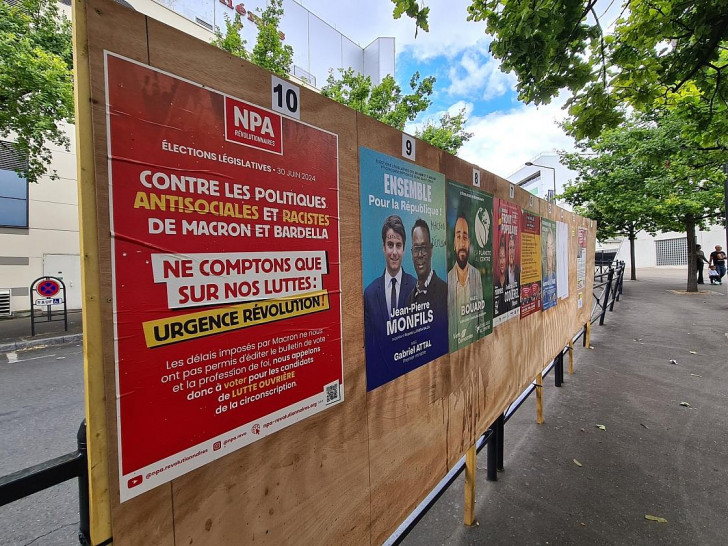 Parlamentswahl in Frankreich am 07.07.2024