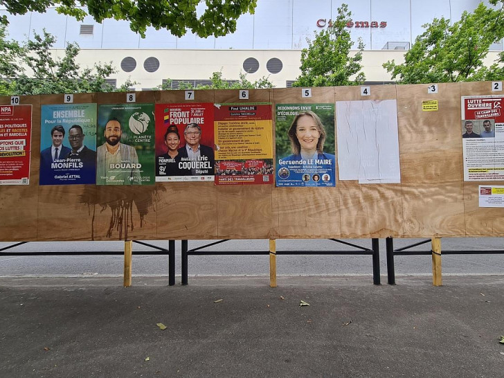 Parlamentswahl in Frankreich am 07.07.2024