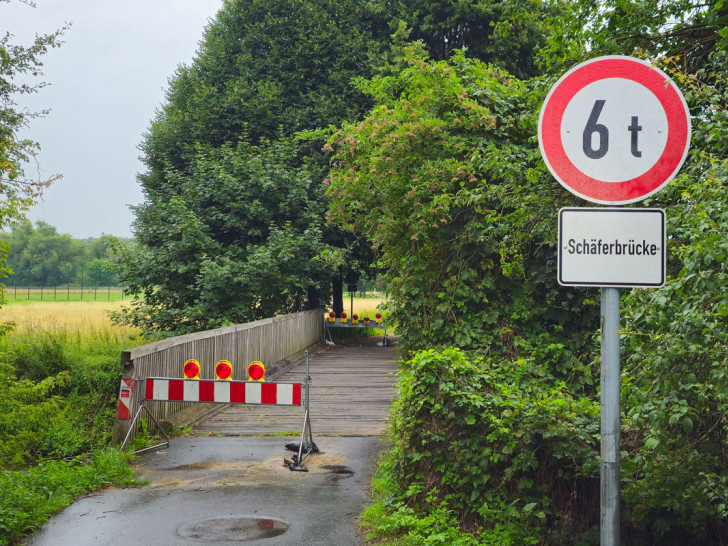 Die Schäferbrücke muss saniert werden.