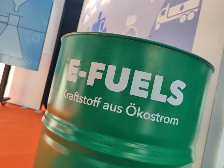 Werbung für E-Fuels (Archiv)