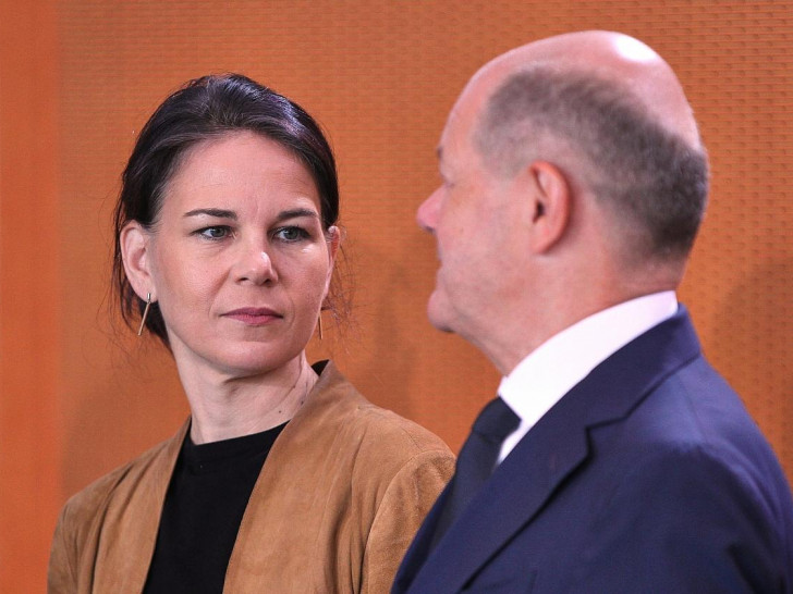 Annalena Baerbock und Olaf Scholz (Archiv)