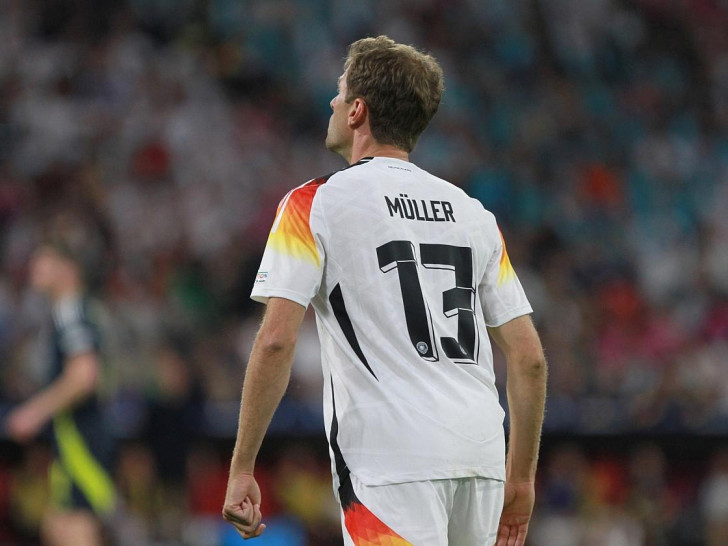 Thomas Müller im DFB-Trikot bei der EM 2024 (Archiv)