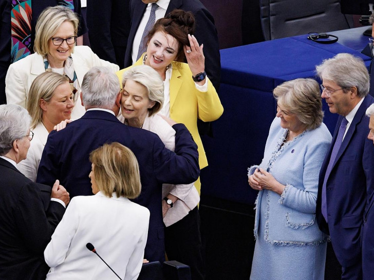 Ursula von der Leyen am 18.07.2024