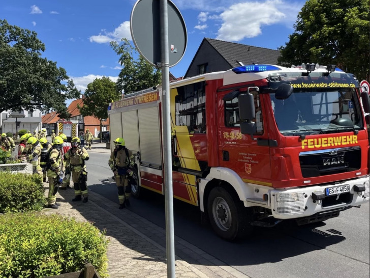 In Othfresen kam es zu einem Zimmerbrand. 