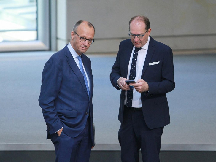 Friedrich Merz und Alexander Dobrindt am 05.07.2024