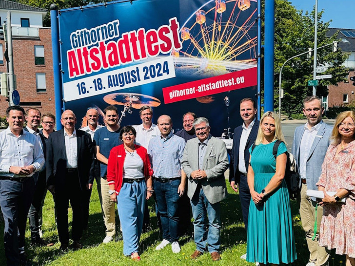 Macher und Unterstützer des Gifhorner Altstadtfestes.