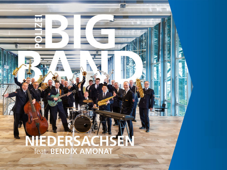 Die Polizei Big Band spielt für den guten Zweck.