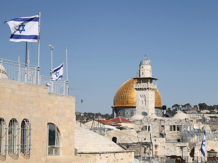 Tempelberg mit Felsendom in Jerusalem (Archiv)