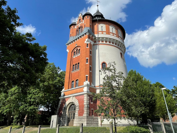 Der Wasserturm auf dem Giersberg.