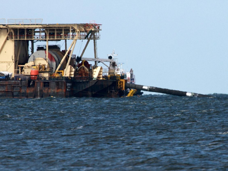 Castoro 10 beim Bau von Nord Stream 2 (Archiv)