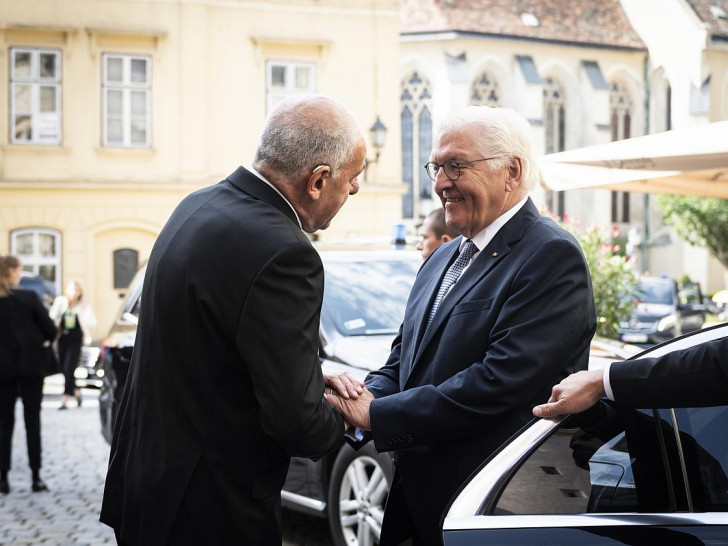 Tamás Sulyok und Frank-Walter Steinmeier am 19.08.2024