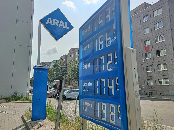 Aral-Tankstelle im August 2024