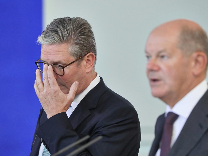 Keir Starmer und Olaf Scholz am 28.08.2024