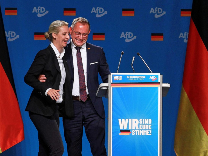 Alice Weidel und Tino Chrupalla (Archiv)