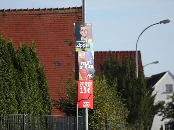 Wahlplakate zur Landtagswahl in Thüringen (Archiv)