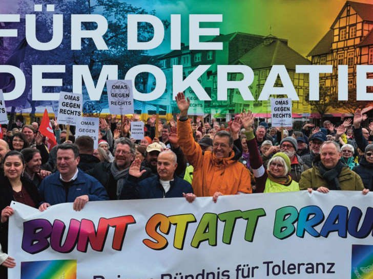 In Bülten soll eine große Demo für die Demokratie stattfinden. (Flyer)