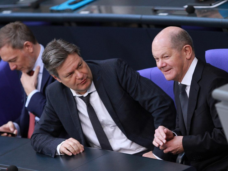 Christian Lindner, Robert Habeck, Olaf Scholz (Archiv)