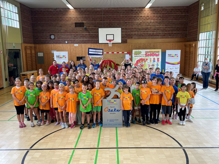 Das große Sportfest an der Grundschule St. Michael in Salzgitter begeisterte alle Schüler.